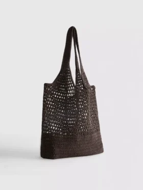 Crochet beach bag