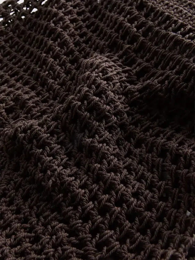 Crochet beach bag
