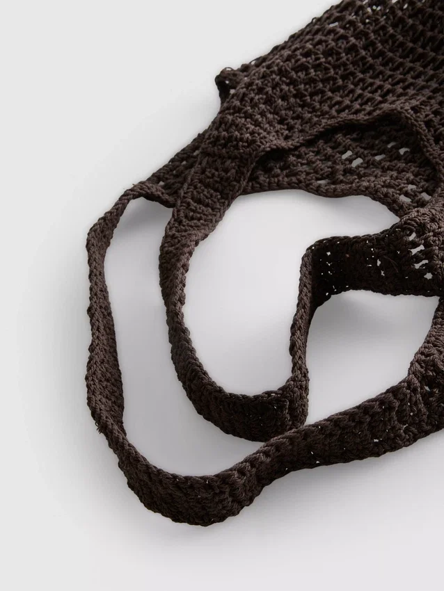Crochet beach bag