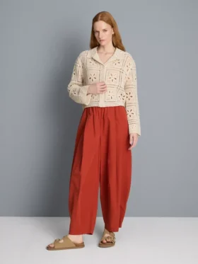 Crochet shacket
