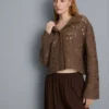 Crochet shacket