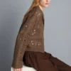 Crochet shacket