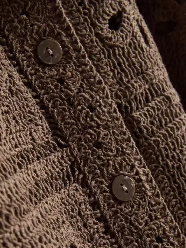Crochet shacket