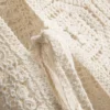 Crochet side-tie tank