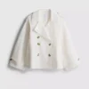Cropped summer rain jacket