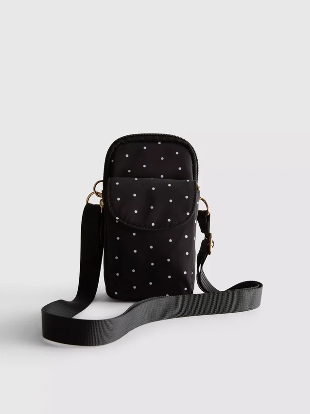 Crossbody phone pouch