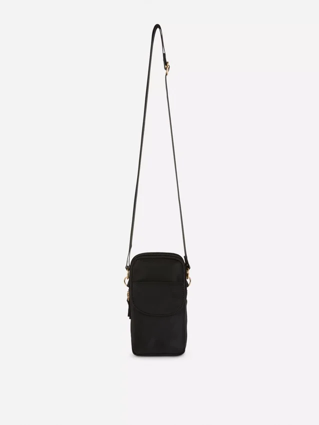 Crossbody phone pouch