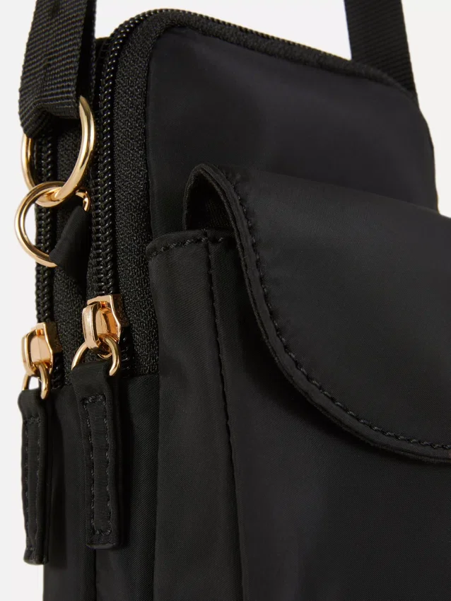 Crossbody phone pouch