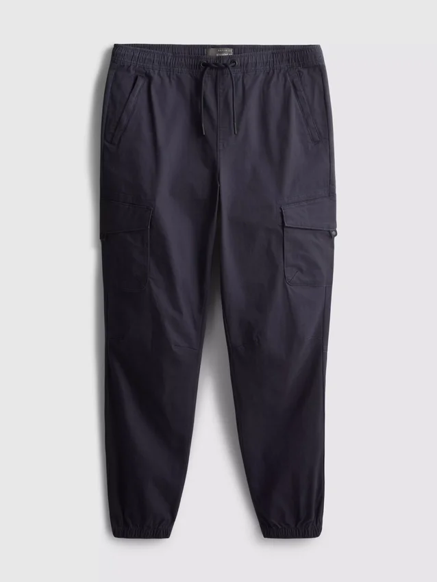 Cuffed cargo joggers