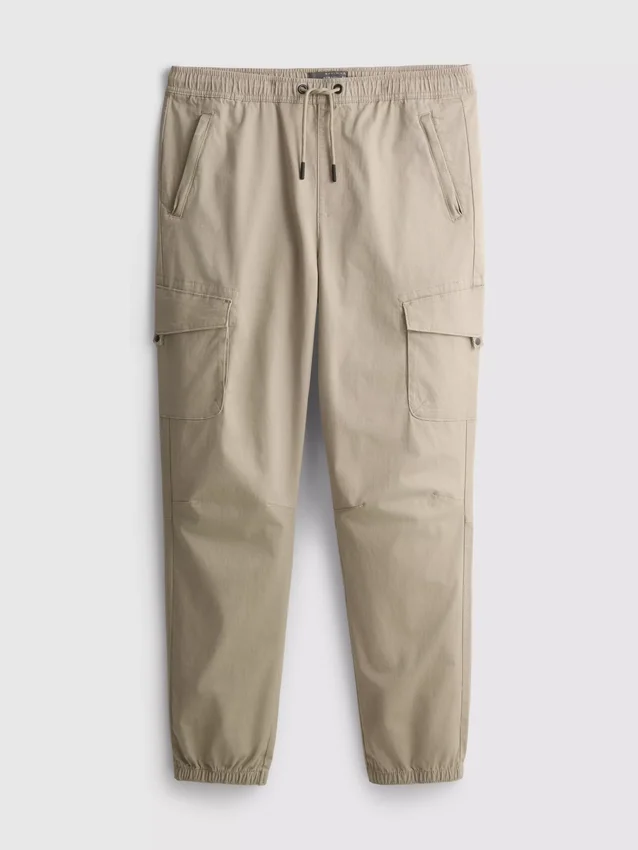 Cuffed cargo joggers