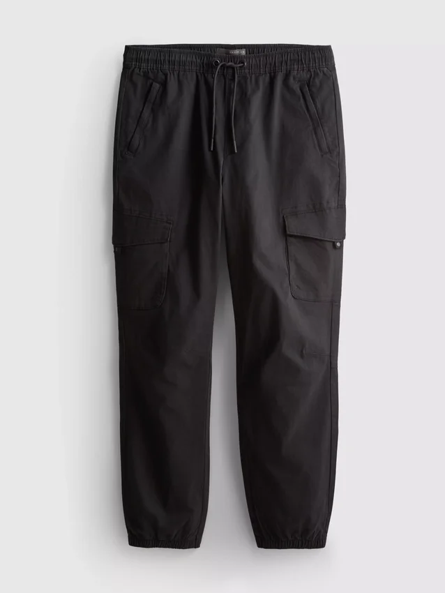 Cuffed cargo joggers