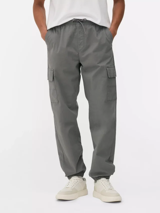 Cuffed cargo pants
