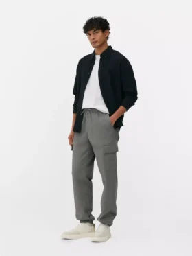 Cuffed cargo pants