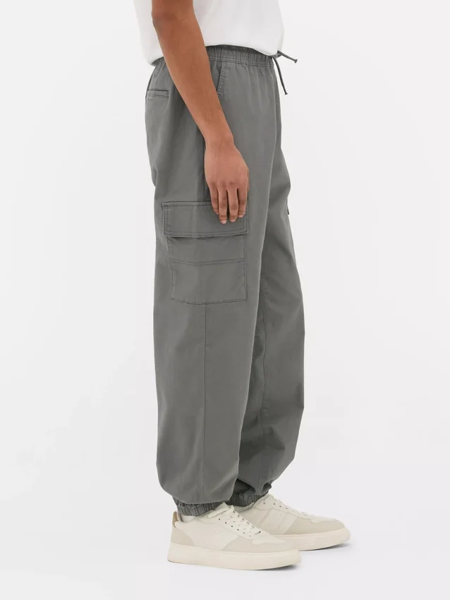 Cuffed cargo pants