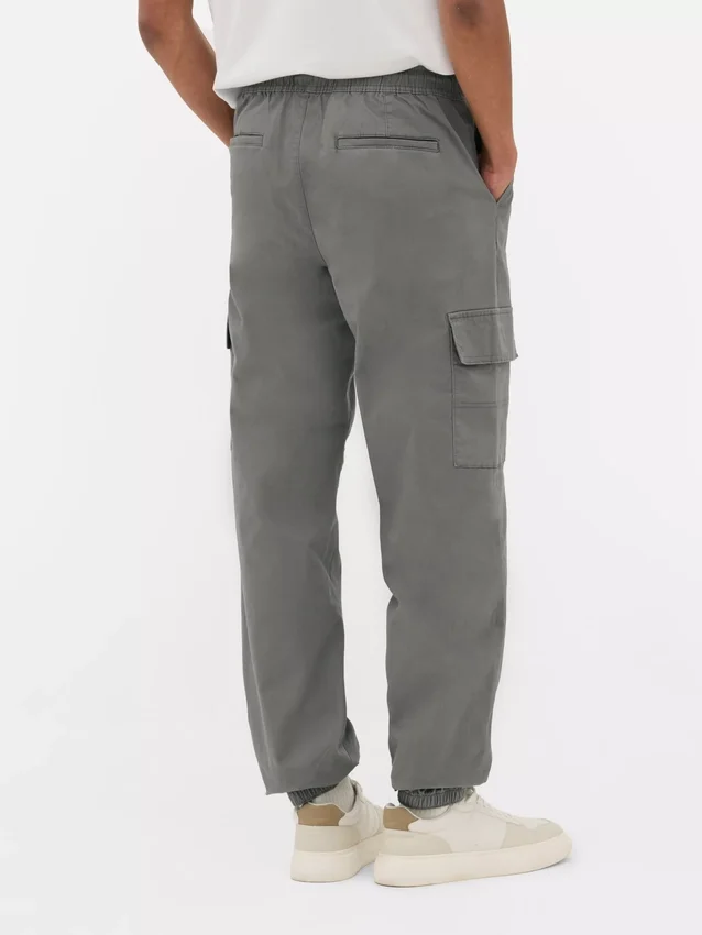 Cuffed cargo pants