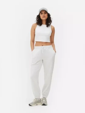 Cuffed leg drawstring joggers