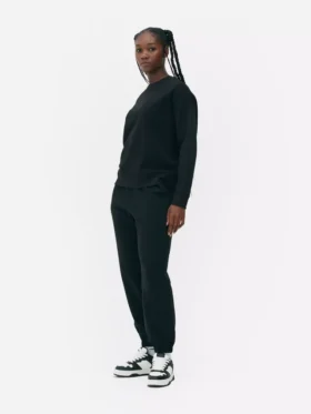 Cuffed leg drawstring joggers
