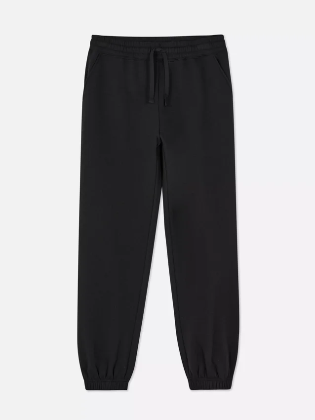 Cuffed leg drawstring joggers