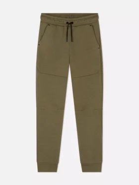 Cuffed paneled sweatpants