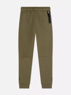 Cuffed paneled sweatpants
