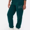 Cuffed printed sweatpants