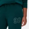 Cuffed printed sweatpants