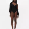 Cupped thong bodysuit