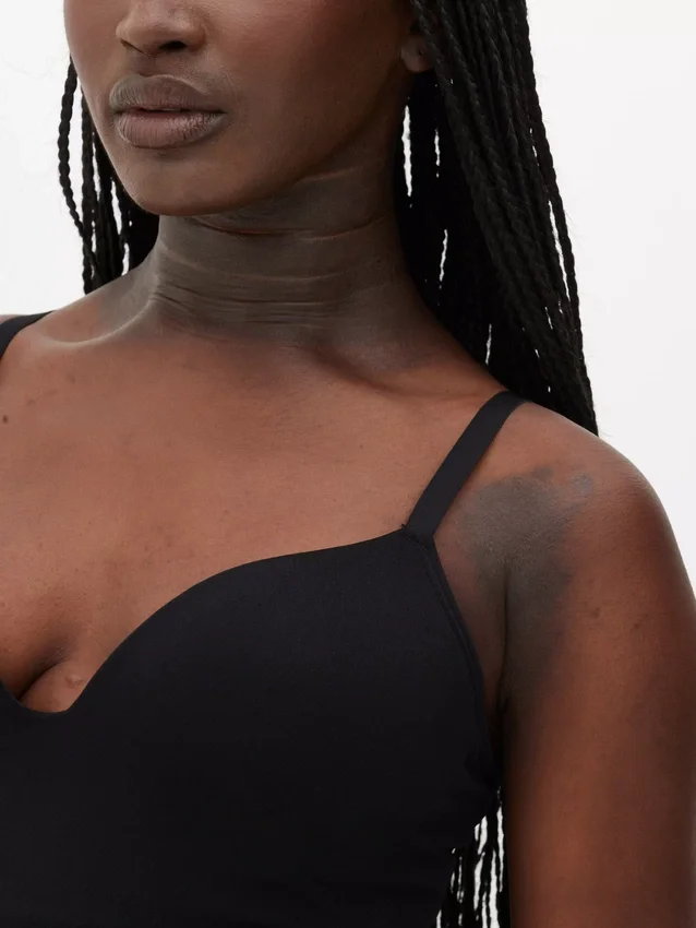 Cupped thong bodysuit