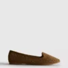 Cut-out ballet flats