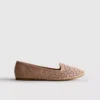 Cut-out ballet flats