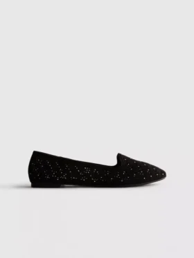 Cut-out ballet flats