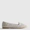 Cut-out ballet flats