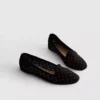 Cut-out ballet flats