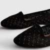 Cut-out ballet flats