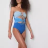 Cutout bandeau swimsuit