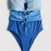 Cutout bandeau swimsuit
