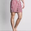 Deck chair stripe swim shorts