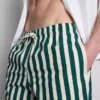 Deck chair stripe swim shorts