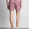 Deck chair stripe swim shorts