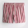 Deck chair stripe swim shorts