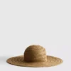 Deep brim sun hat
