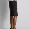 Denim cargo shorts