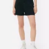 Denim mom shorts
