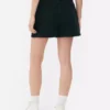 Denim mom shorts