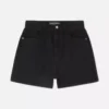 Denim mom shorts