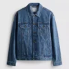 Denim trucker jacket