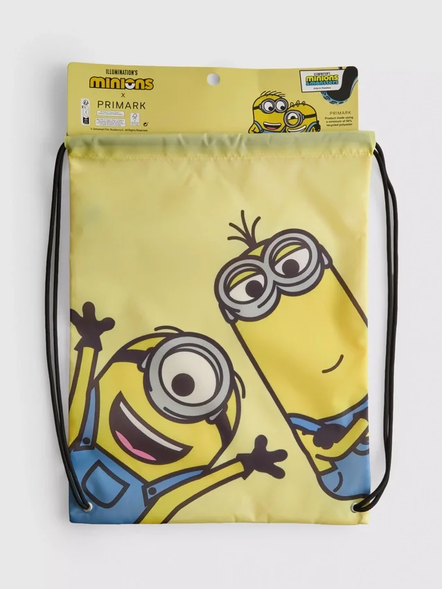 Despicable me minions drawstring bag