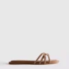 Diamanta weave mule sandals