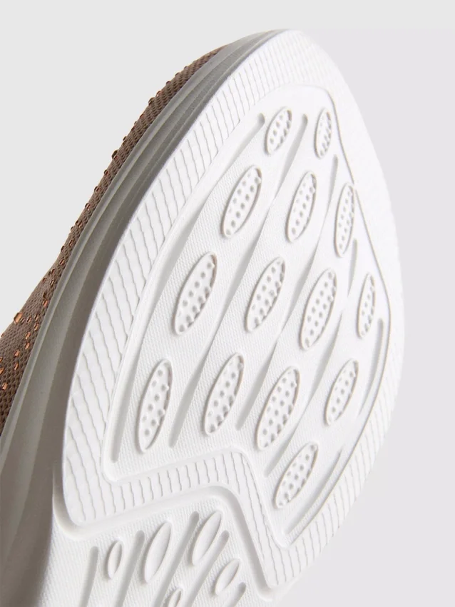 Diamante detail slip-on sneakers