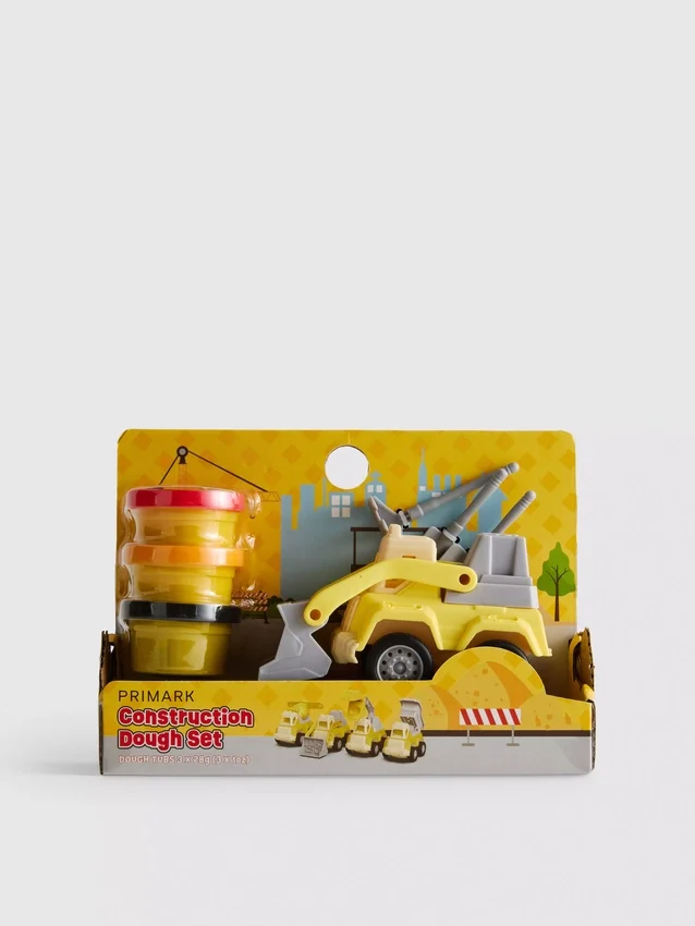 Digger and play dough set